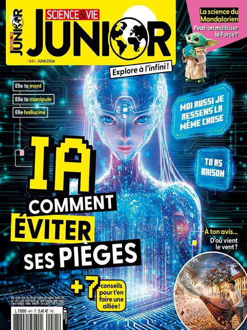 Cover image for Science & Vie Junior